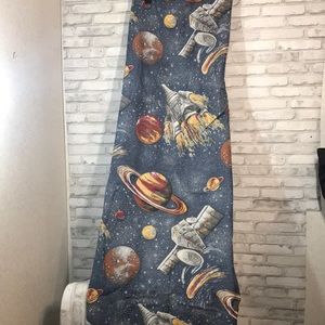 Kimlor Vintage Outer Space Astronaut Curtains set